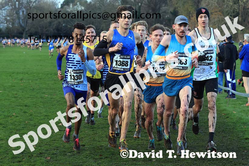 Senior Men and Under-23s, 2023 British Athletics Cross Challenge, Sefton Park, Liverpool. Photo: David T. Hewitson/Sports for All Pics